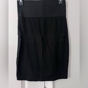 Max Studio Classic Black Pencil Skirt